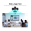 Webcam 2K avec microphone pour PC et ordinateur portable USB avec cache de confidentialité Plug and Play Noir 6