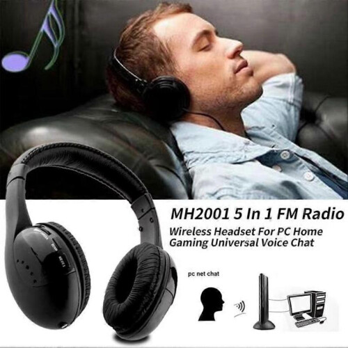 Bluetooth Wireless TV Headphone 2