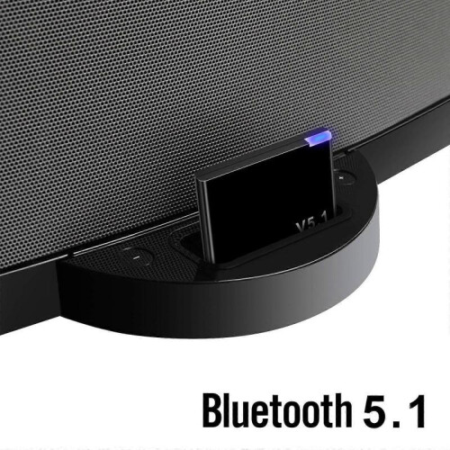 I-WAVE 30 Pin Bluetooth 5.1 Audio Receiver Music Mini Wireless Adapter for 30Pin Jack Analog Speake 1