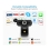 Webcam HD 1080P, Webcam with Microphone, USB Desktop Laptop Camera with 110 Degree Widescreen,Stream Webcam for Calling(Black) 6