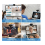 Webcam avec microphone pour ordinateur de bureau, USB, vidéo HD avec microphone pour diffusion en classe 6