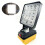 bright Work Lamp for DEWALT Flashlight Dual Usb Charging Ports Led Light for 2