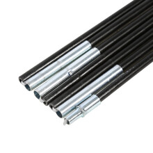 Replacement Tent Poles Fiberglass 2 Sets 7 Sections Outdoor Camping Double Tent Pole Support Frames Kit