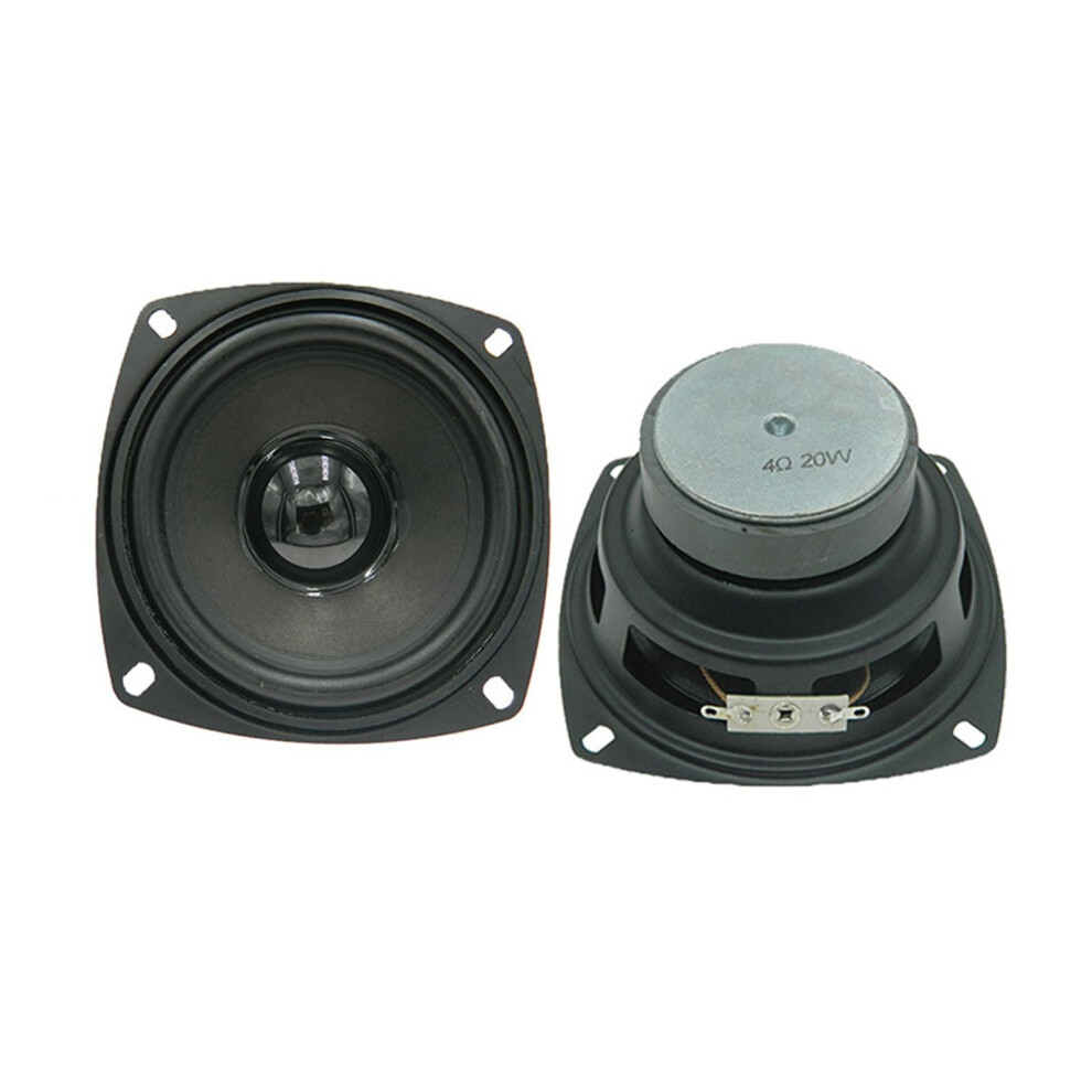 1Set 4Inch Full Frequency For Projects Low Frequency Subwoofer Loudspeaker Tweeters 435737591260