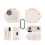 (Black) Bluetooth Headset Silicone Protective Cover Soft Shell Anti-Fall Storage Box 2