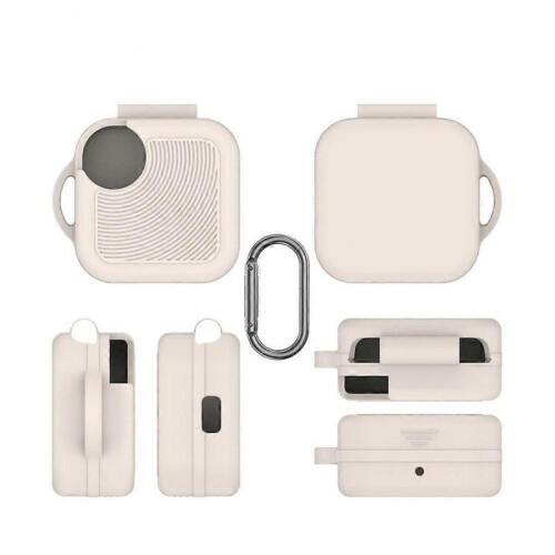 (Black) Bluetooth Headset Silicone Protective Cover Soft Shell Anti-Fall Storage Box 1