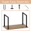 Vida Designs (Oak) 4 Seater Dining Table with Modern U-Shape Legs 6