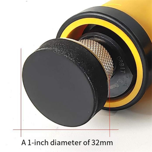 1-tums punktslipmaskin, mjuk gummibricka, diameter 1