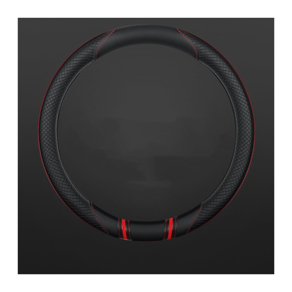Car Steering Wheel Cover Set Universal Car Steering Wheel Cover Leather Fashion Beautiful Exquisite Car Interior Gifts (Color : 3) 326340371588