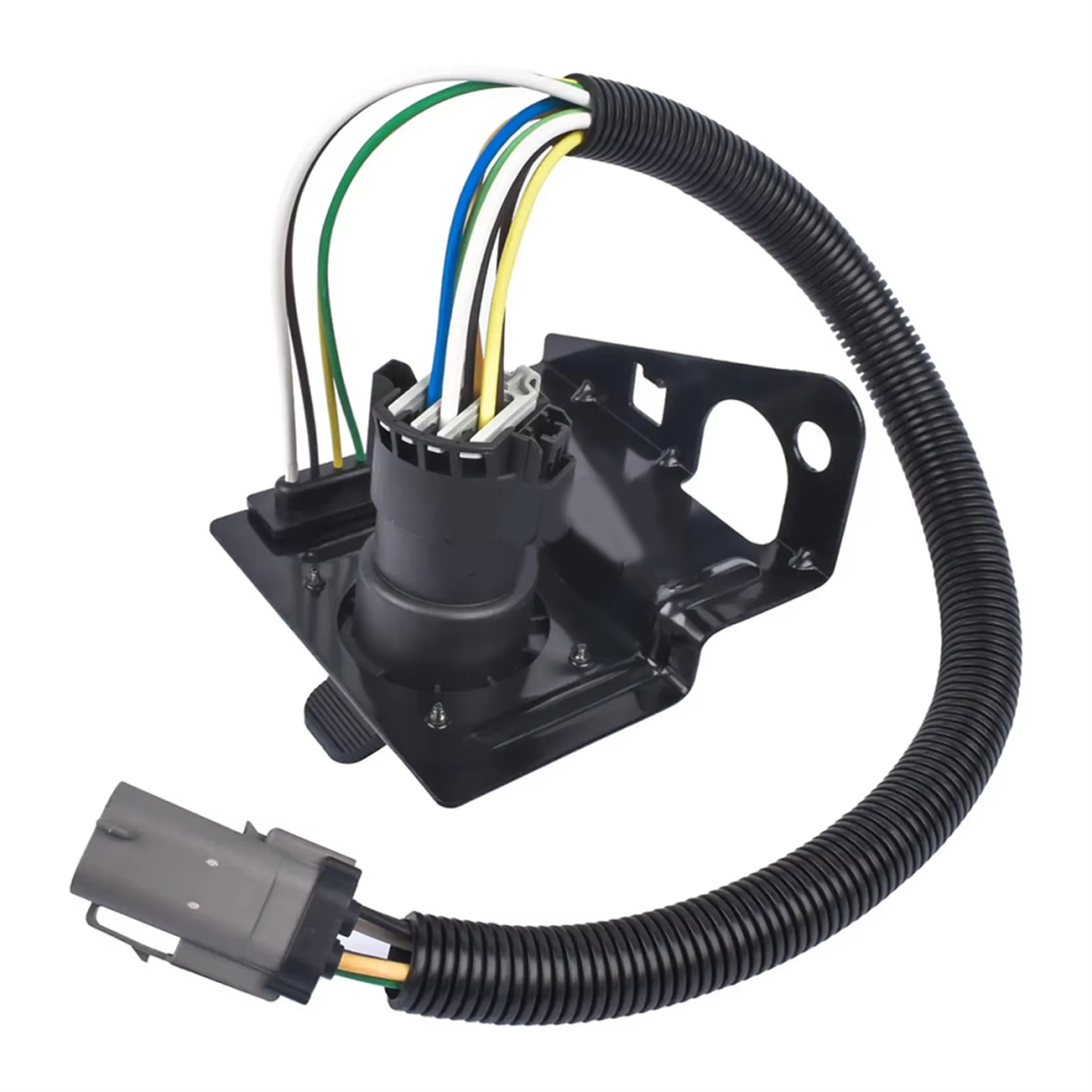 Yc3z-13A576-Ca 4&7 Pin Trailer Tow Wiring Harness Plug For 4853968529856