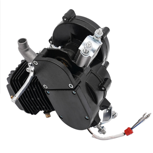 80CC 2-Stroke Bicycle Engine Kit 26inch-28inch Bikes 1.85KW Black