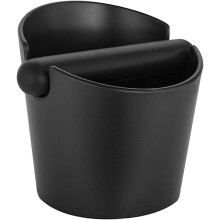 Espresso Knock Box, 4.8 Inch Coffee Knock Box Espresso Dump Bin For Coffee Grounds with Removable Knock Bar and Non-Slip Base Shock-Absorbent
