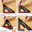 Roofing Square 7 inch Carpenters Square Tool Adjustable Set Square Carpentry Aluminium Layout Rafter Square Metal Triangle Ruler 6