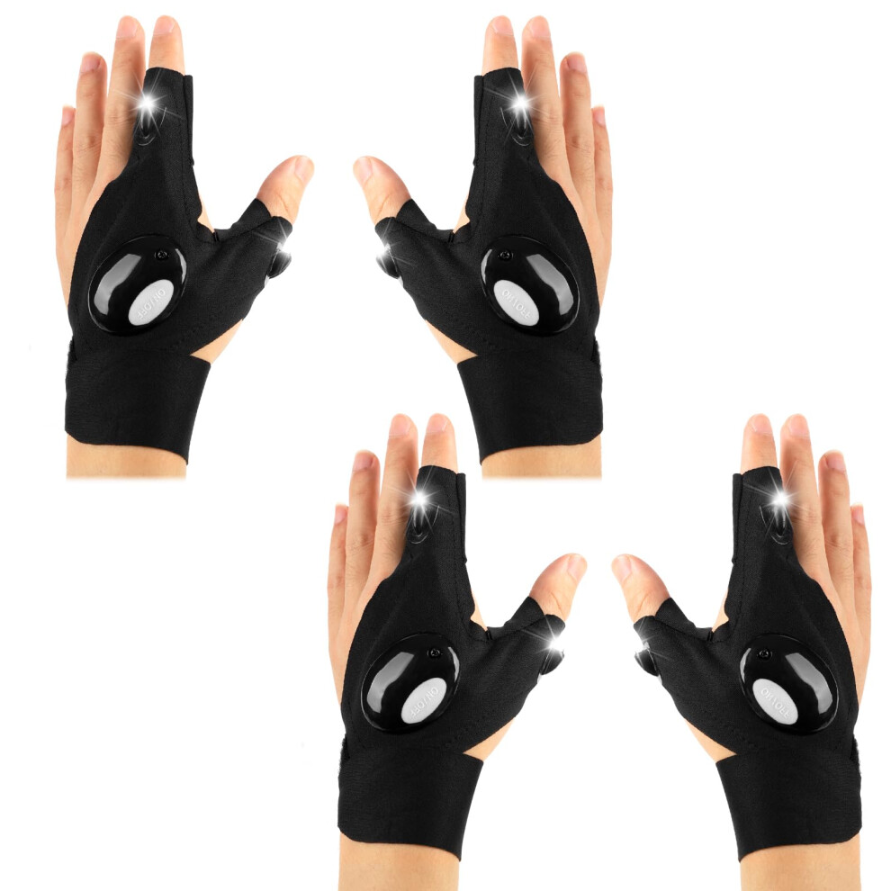 Fathers Day Dad Gifts From Daughter Son Wife Led Flashlight Gloves Gifts For Men 354398643043