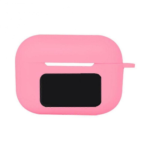 (Pink) Headphone protective case Bluetooth earphones with silicone anti drop soft shel
