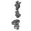 Motorcycle Engine Parts Camshaft Rocker Arm Set for 5