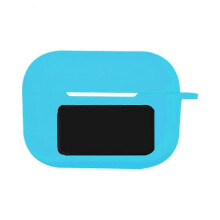 (sky.blue) Headphone protective case Bluetooth earphones with silicone anti drop soft shel
