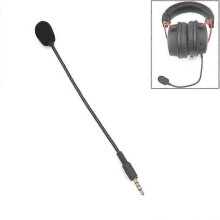 ZJ033MR-03 19cm 4 Level Pin 3.5mm Straight Plug Gaming Headset Sound Card Live Microphone