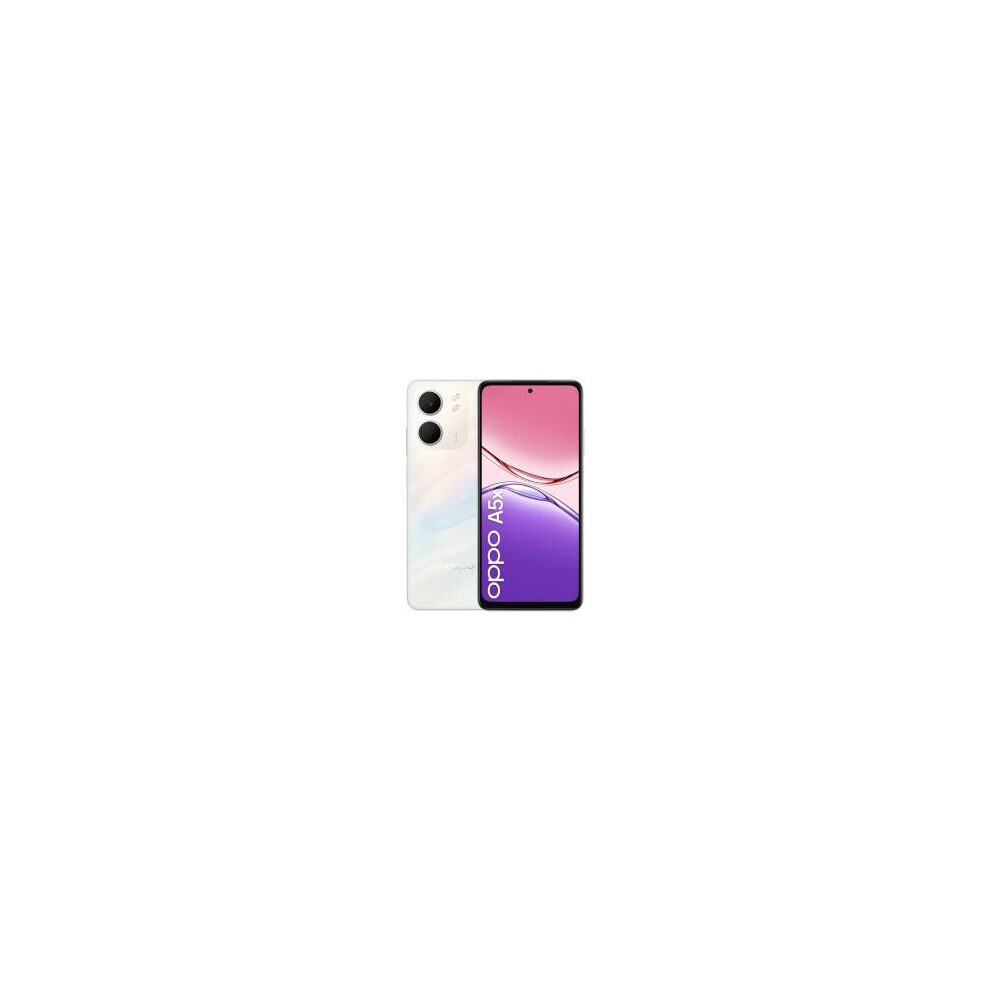 Oppo A5x 4 + 128Gb 6.67 "Laser White Ds Ita