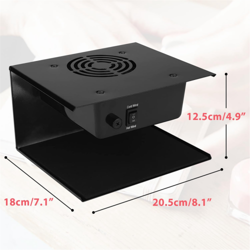 Nail Dryer for Regular Polish, 300W Nail Drying Fan (EU) 1