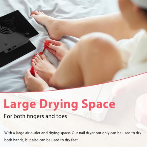 Nail Dryer for Regular Polish, 300W Nail Drying Fan (EU) 2