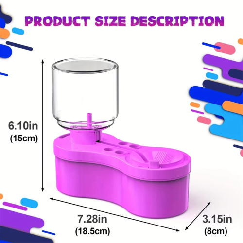 Paint Brush Cleaner With Drain Button Automatic Water Circulation A 2