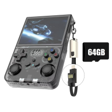 R36XX Retro Handheld Game Console 64G 20000+Games for Kid Gift C