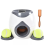 Dog Tennis Ball Feeder Trainer Reward Machine Dark Gray 1
