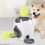 Dog Tennis Ball Feeder Trainer Reward Machine Dark Gray 3
