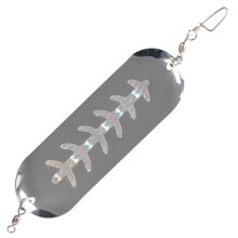Fishing Flashers, 4.5In Fishing Dodger for Trolling Salmon, 26g Fishing Lures with Lights