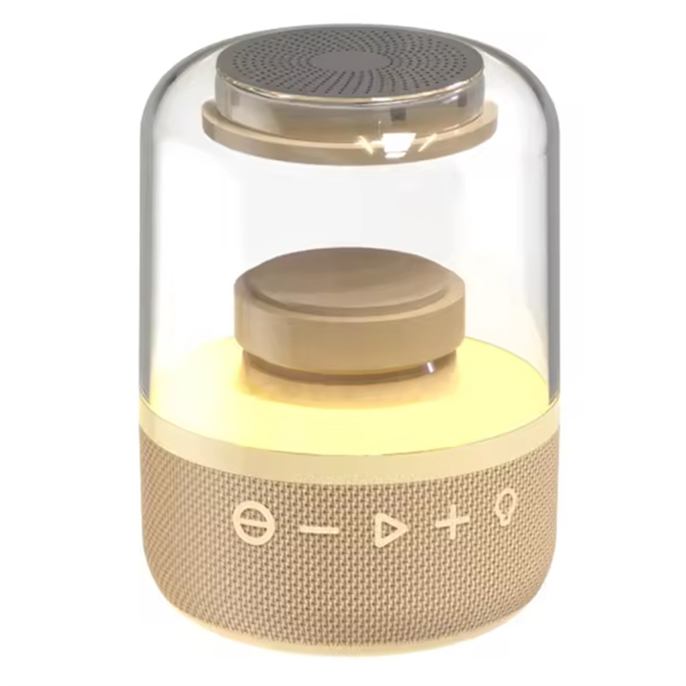 Digital Music Player Bluetooth Speakers With Subwoofer Khaki 4853968546235