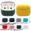 (Blue) For AirPods Pro 2 2.0mm Solid Color Silicone Protective Cover 2