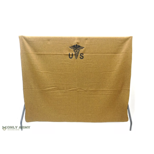 Wool Blanket Embroidered Camping Outdoor Lightweight Soft 155 x 200cm