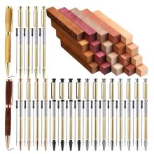 10 Sets of Wood Turning Pen Kit Project Supplies 7mm Slim Pen Kit