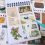Vintage Stickers for Scrapbooking, 50 Sheets Precut Washi Stickers B 3