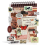 Vintage Stickers for Scrapbooking, 50 Sheets Precut Washi Stickers B 1