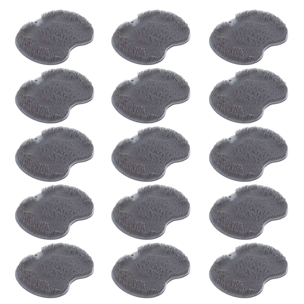 Lazy Back Scrub Massage Bath Brush Foot Scrubbing Mat A