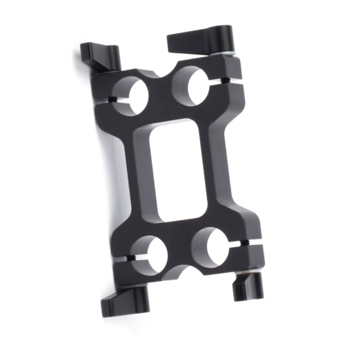 4-Holes 25mm Rising Riser 15mm Rod Clamp Light Studio Support Rail 1