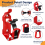 2PCS Shovel Holder Car Luggage Rack Holder Tool Quick Release Clamp 3