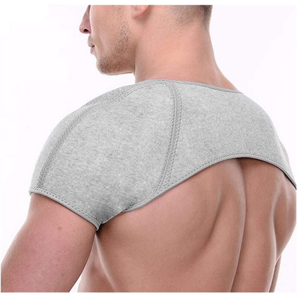 Double Shoulder,Shoulder Brace,Support Brace Pain Relief Compression Shoulder Warm Wrap Protector