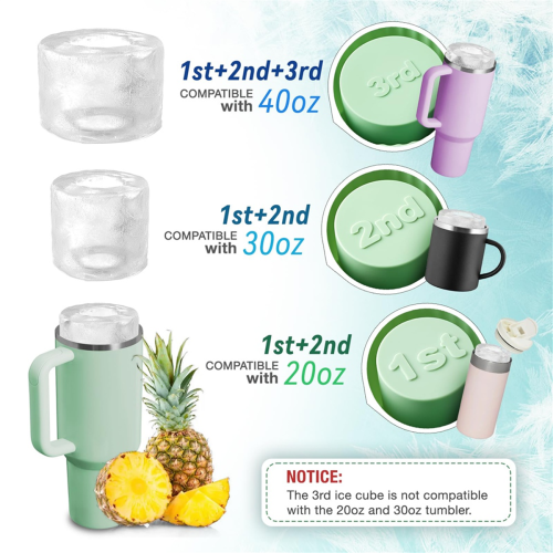 Mold for , 3 Pcs Silicone Tray with Lid 1