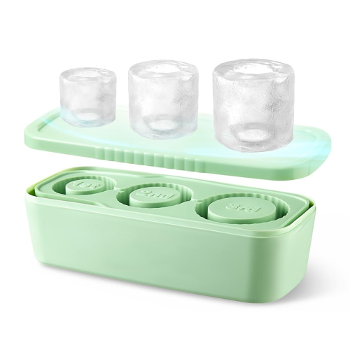 Mold for , 3 Pcs Silicone Tray with Lid