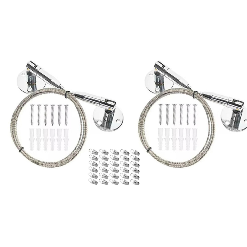 Kids Artwork Display System - 6.5 Ft Adjustable Self-Locking Wire-image-OPC-PHYSZCV-NEW