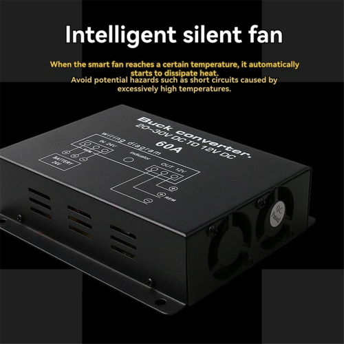 DC 24V to 12V Car Power Supply Converter Step-Down Inverter 1