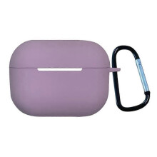 (For AirPods Pro 2, Purple) Earphone Silicone Protective Case with Buckle For AirPods Pro 2