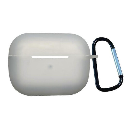 (with Buckle, Transparent) Earphone Silicone Protective Case with Buckle For AirPods Pro 2