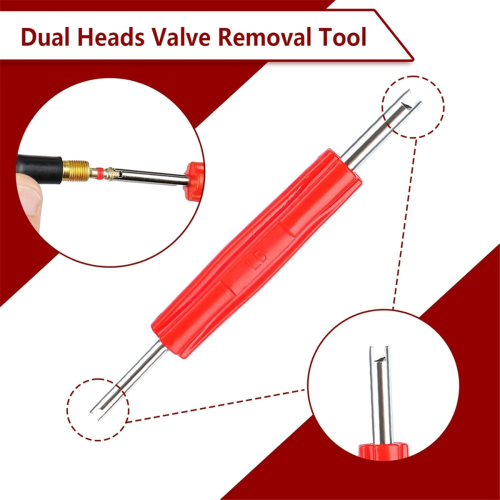 Quick Change Tire Valve Tool Kit, Tire Valve Stem Core Replacement 2