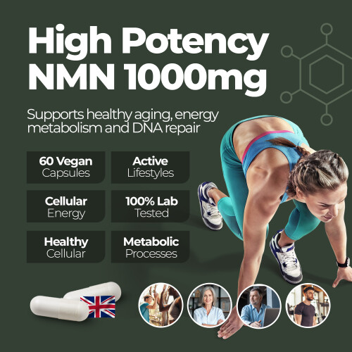 Nutrality NAD Supplement 1000mg | 60 Vegan Capsules 2