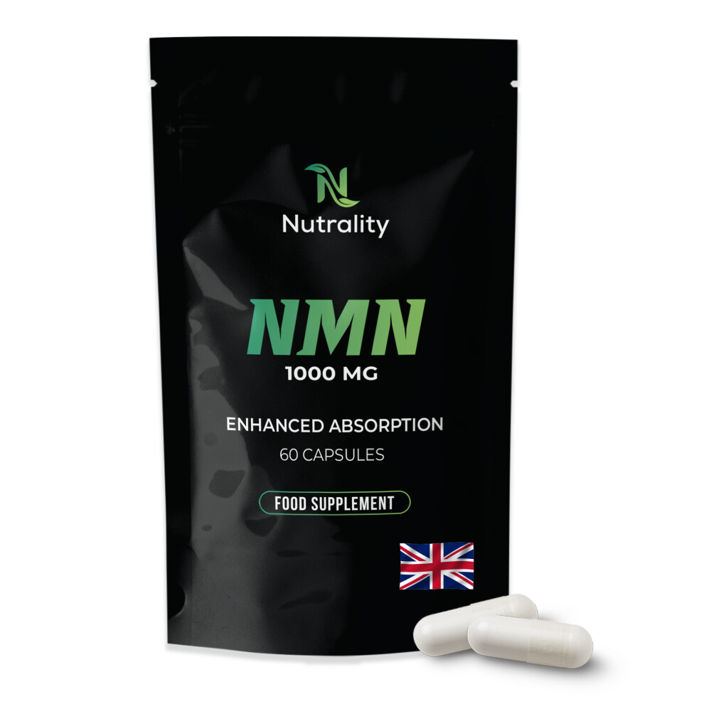 Nutrality Nad Supplement 1000Mg | 60 Vegan Capsules