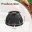 Horse Bell Boots Protect, Double Lock Horse Care Boots, L 6